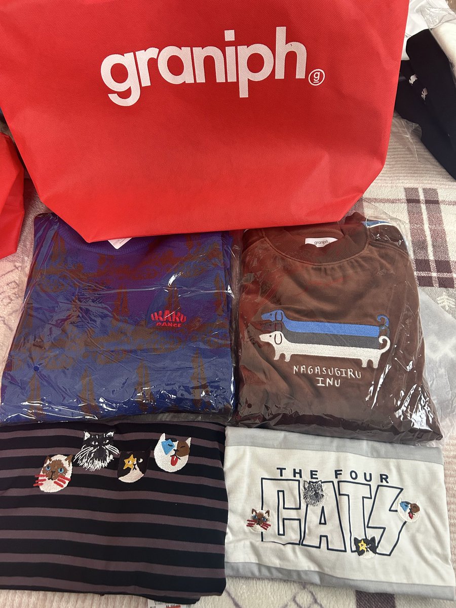 そ*︎様 【新品】グラニフ福袋2026 XL ユニセックス グラニフ福袋2026 新品 バッグのみ 2枚セット トート 肩掛け