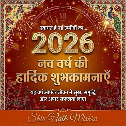sonumaithil's tweet photo. Happy New Year 2026 💐 https://t.co/pn2tJTo923