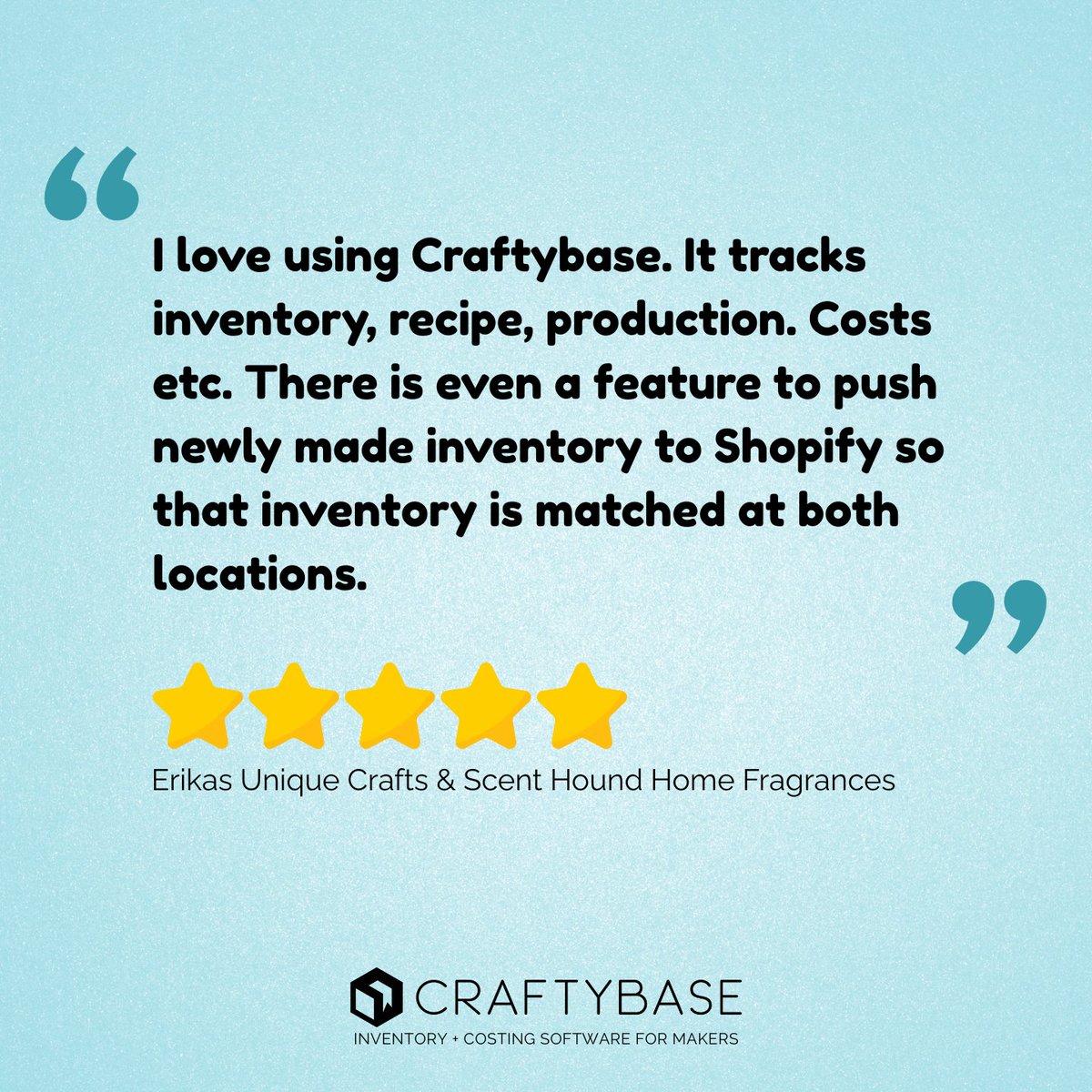 Craftybase tweet media