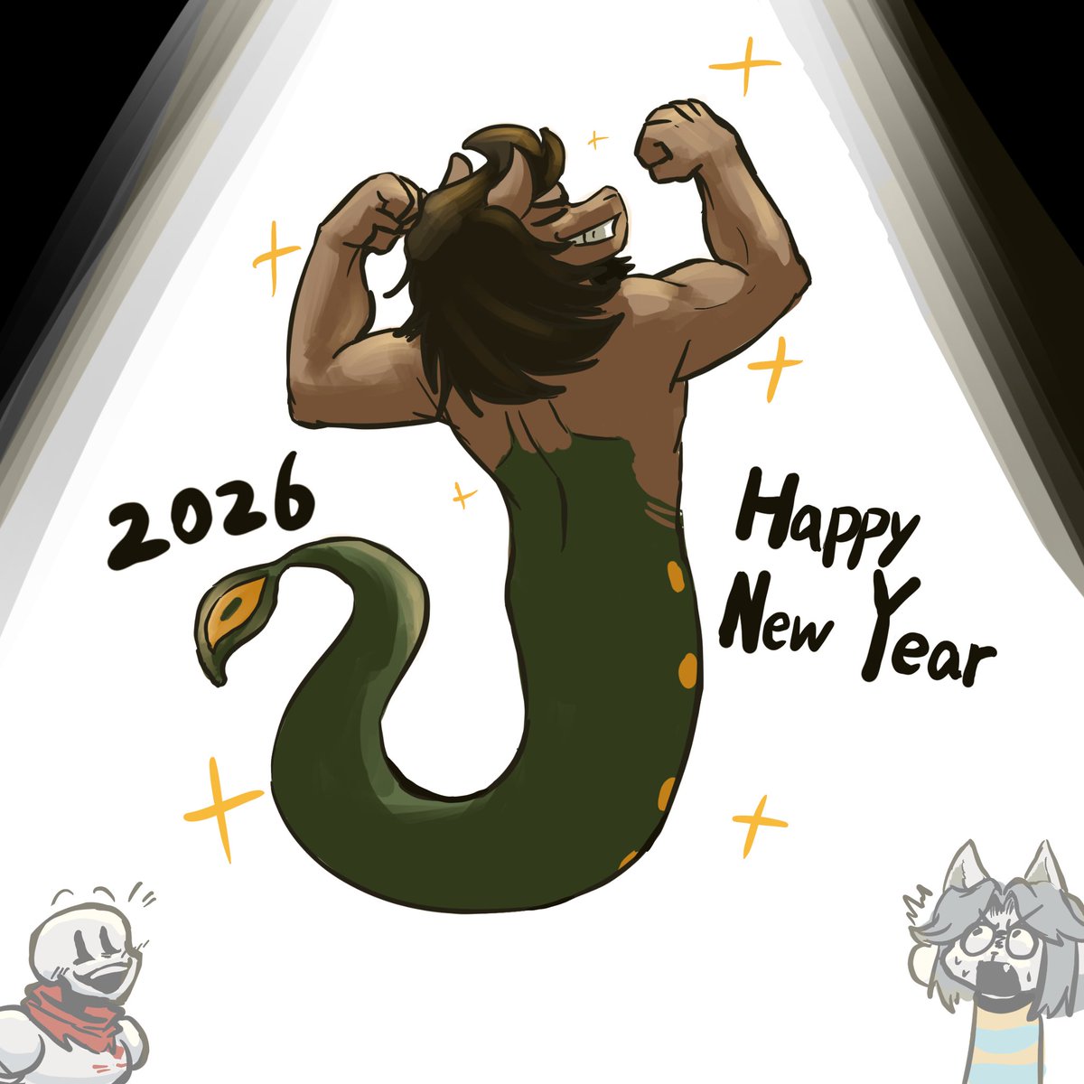 undertale あけましておめでとうございます🐴