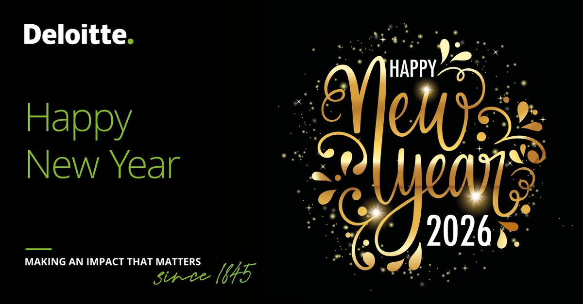 Happy New Year! 

Here's to driving progress, shaping the future and continuing to make an impact that matters in 2026!