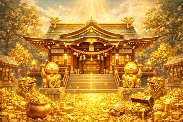 ここはあの伝説の爆益神社。爆益を夢見るすべての個人投資家はこの投稿にあなたが手にしたい金額をリプライするのだ。