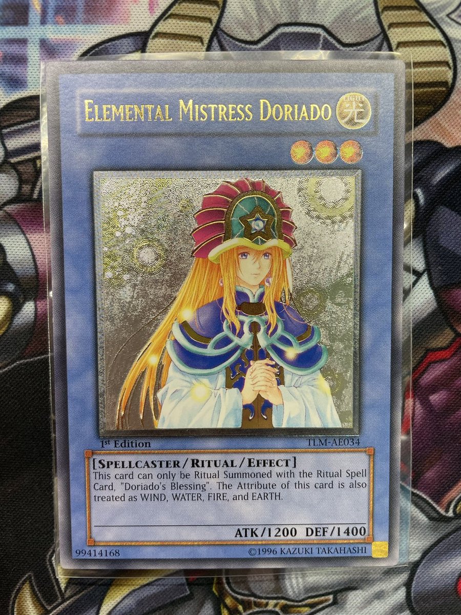 精霊術師ドリアード　旧アジアレリーフ 遊戯王 精霊術師ドリアード 旧アジア版 レリーフ TLM-AE034 精霊術師