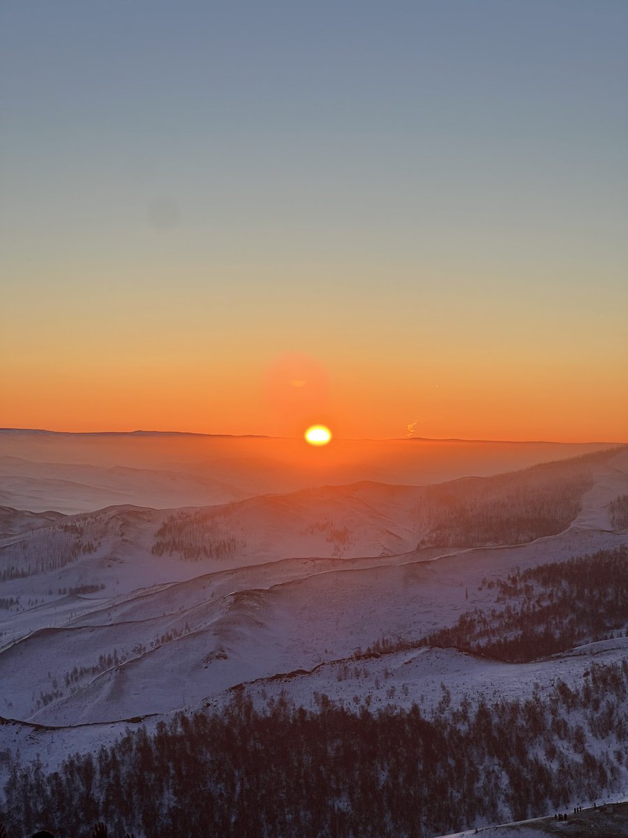 The first sunrise of 2026.