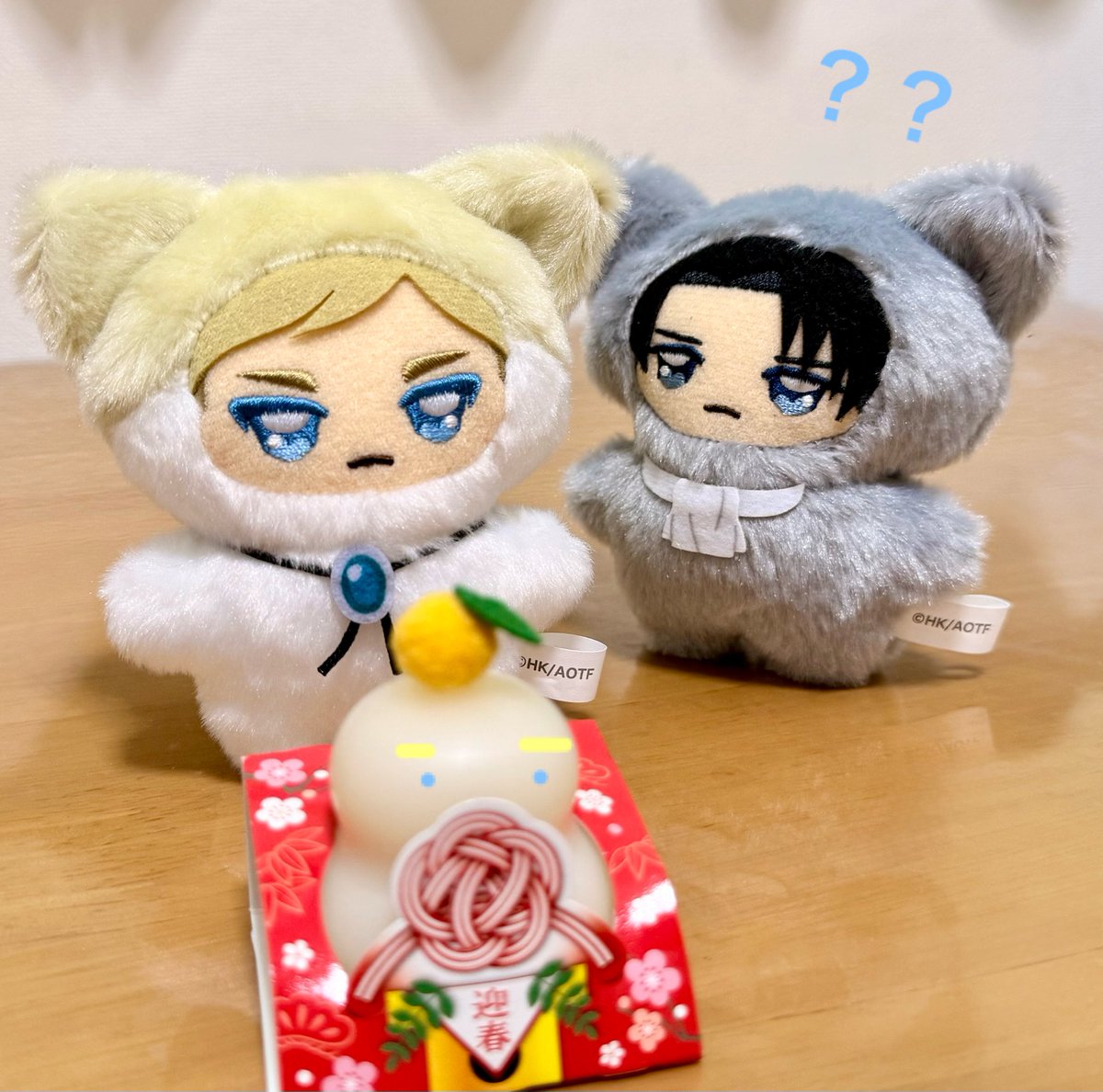 明けましたね！おめでとうございます！！🥳🎍

鏡餅はちみびんの親戚かなにかとおもってるちみり