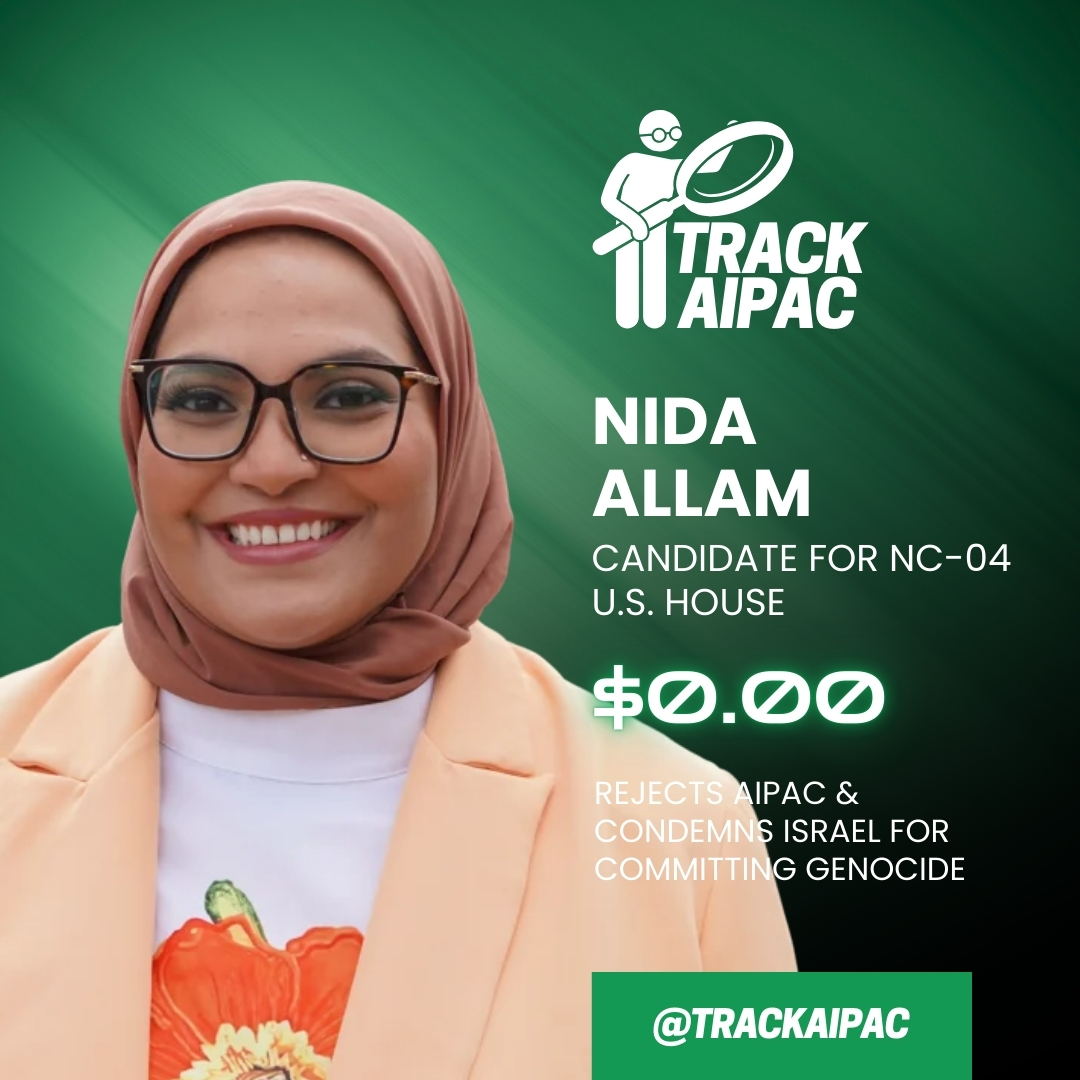 Support Nida Allam to unseat Rep. Foushee!