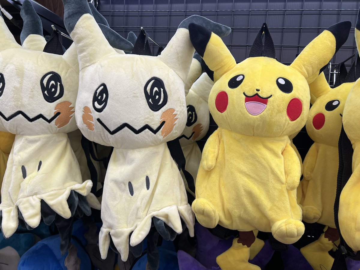 PUMA POKEMON ポケモン BACKPACK ピカチュウ ミミッキュ
