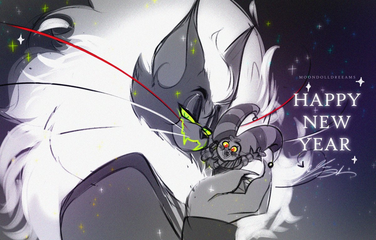 𝐇𝐚𝐩𝐩𝐲 𝐍𝐞𝐰 𝐘𝐞𝐚𝐫 𝟐𝟎𝟐𝟔 °🥂⋆.ೃ🍾࿔*:
      Thankiu  for such great support. Ah, it's been wonderful to see all your love for this crossover, I hope all your successes and desires come true! ✨
#LooneyHotel #Asmodeus #Fizzarolli #HazbinHotel #HelluvaBoss  #Tomandjerry