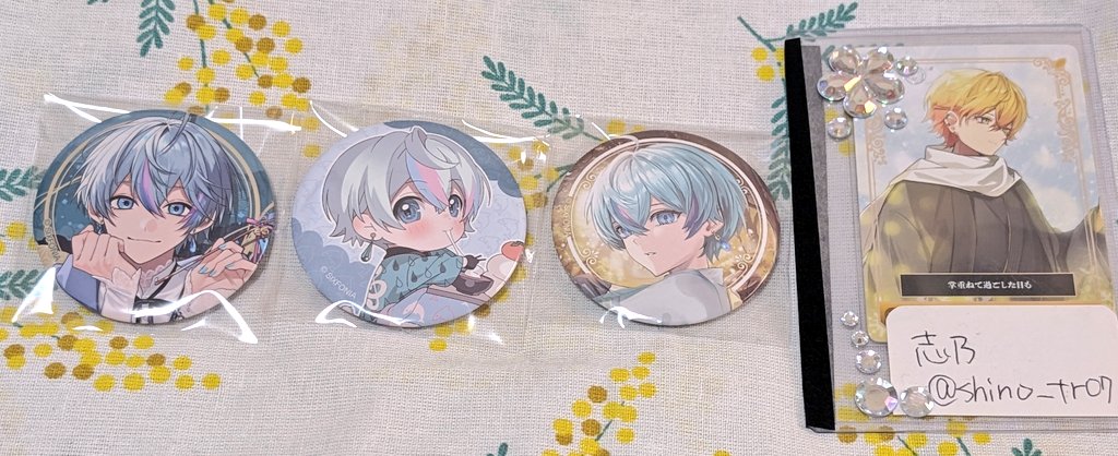 譲渡 交換】シクフォニ 缶バッジ 第15弾 譲)🦈 求)各500+送料 または