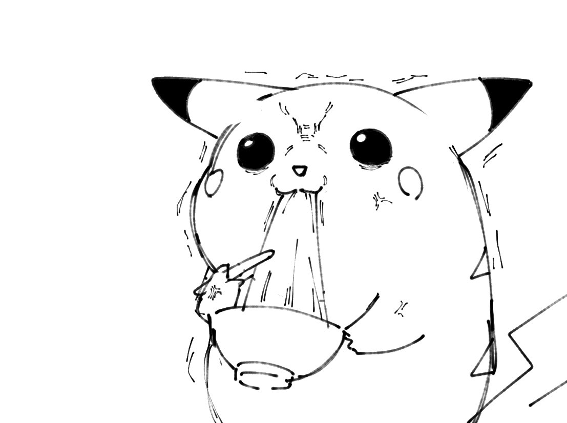 久しぶりにデブチュウ見て可愛いかった