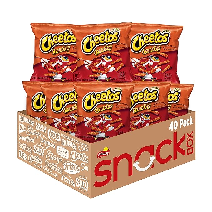DealLabHQ's tweet image. 👀 Looking for a gluten-free snack that’s bursting with cheesy crunch? Cheetos packs 40 single-serve bags in one deal. Perfect for lunches, road trips, or at your desk!
✨ Claim deal: amzn.to/48OZ772
