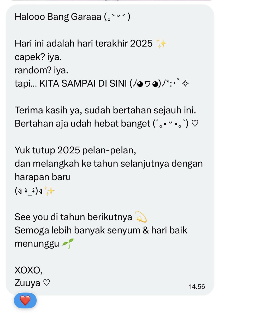 lostanza's tweet image. Masih akan tetep terharu berapa kali baca pun. Thank you for the meaningful and adorable New Year’s wishes, Juju! 🥳