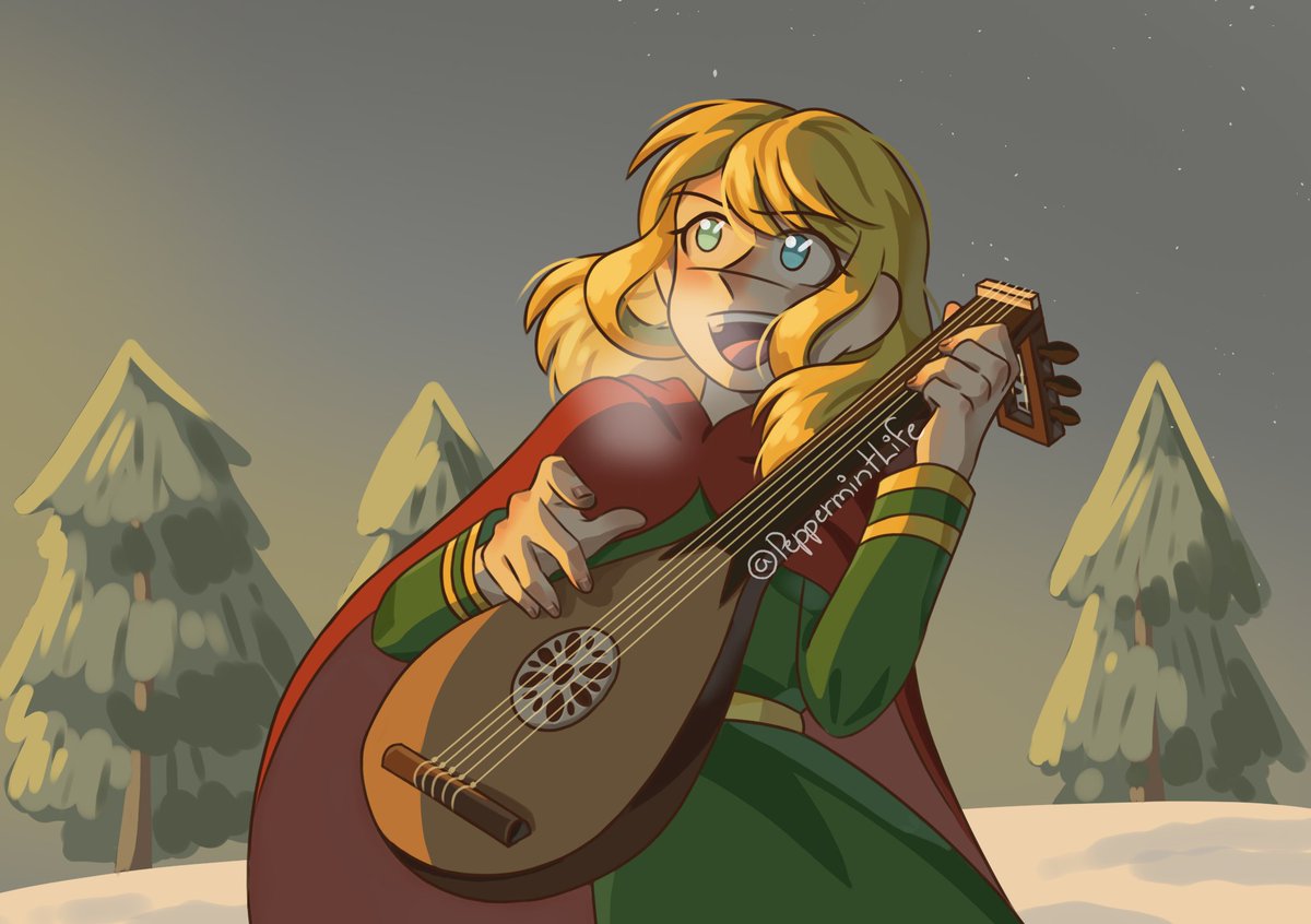 PeppermintLife's tweet image. Winter Tunes 2025 ❄️
#digitalart #NewYear