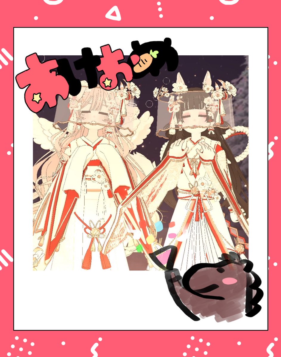 本日500コインでグルショにこんな感じの加工と落書きしてお渡しします〜！