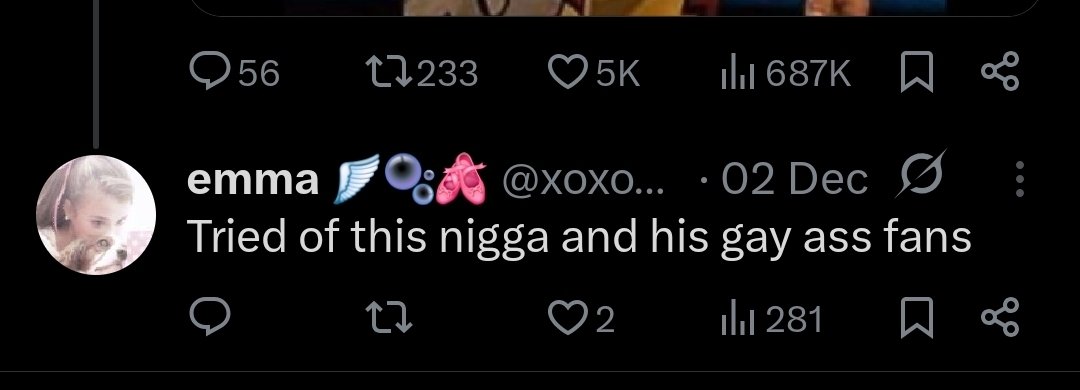 MalcomMaze's tweet photo. @xoxoemma2007 @bagboy_cyprian2 @iliana292471 @endracism001 Trying to be high and mighty look at you you're just like the rest of us. Nothing but a racist as bitch https://t.co/fKBzPvtvJt