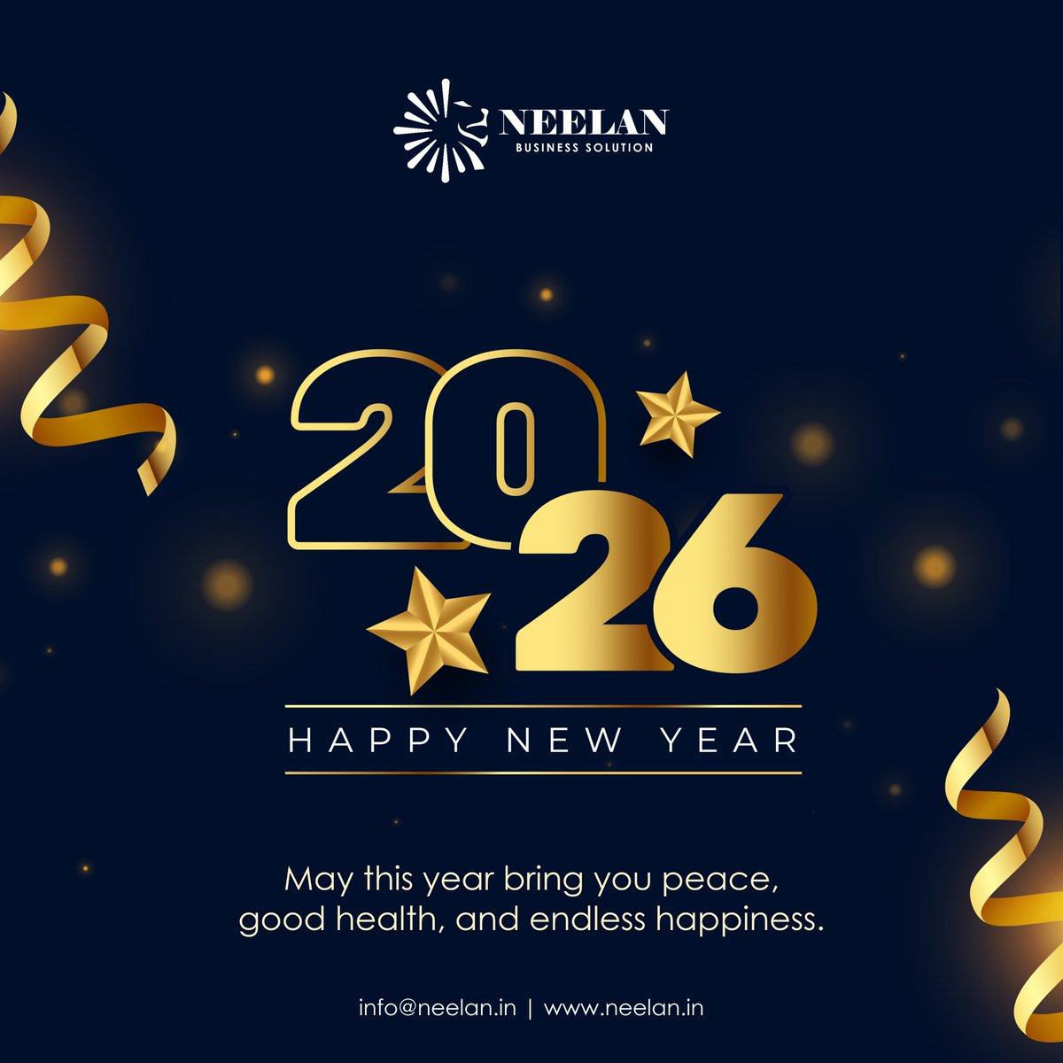 NeelanBusiness's tweet photo. ✨ Happy New Year 2026 ✨

Wishing you success, growth, and new opportunities in the year ahead.

Thank you for being part of our journey.

#HappyNewYear2026 #NeelanBusinessSolution #BusinessGrowth #SuccessTogether #NewBeginnings https://t.co/4IUeRJqu1Q