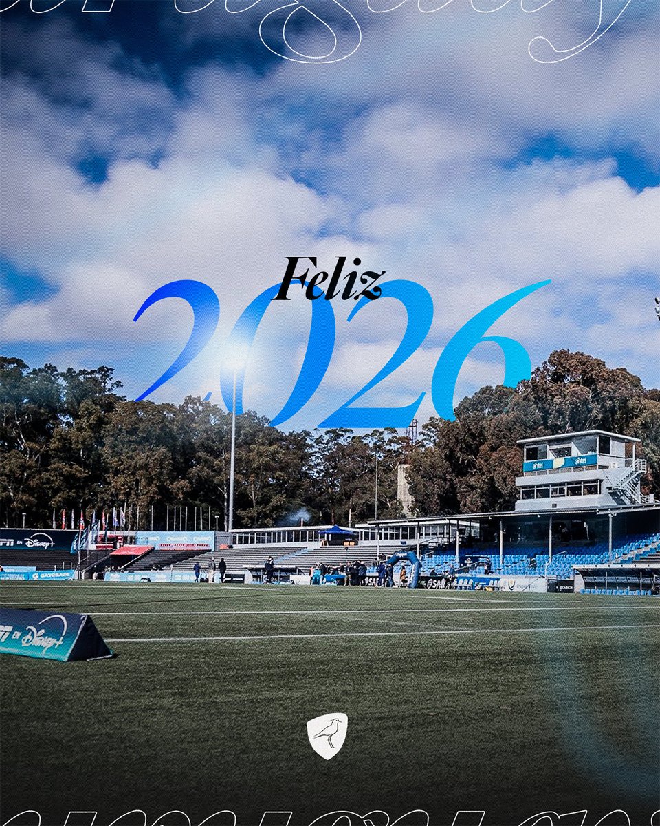 RugbyUruguay's tweet photo. ¡FELIZ 2026! 🎇 https://t.co/KK1PuS13d1