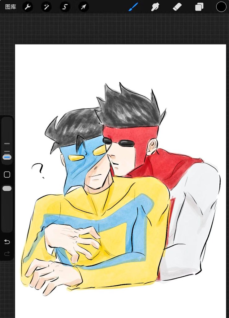 wang_yi83613's tweet photo. Hugging shiesty tightly

#omnithug #Invincible #markcest https://t.co/1pJ0yqTh5V