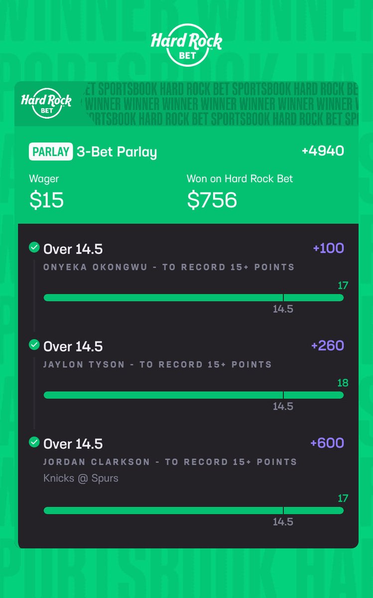 BANGGGGG!!
this is one of my fav snipes I have hit this season! #GamblingX #GamblingTwitter