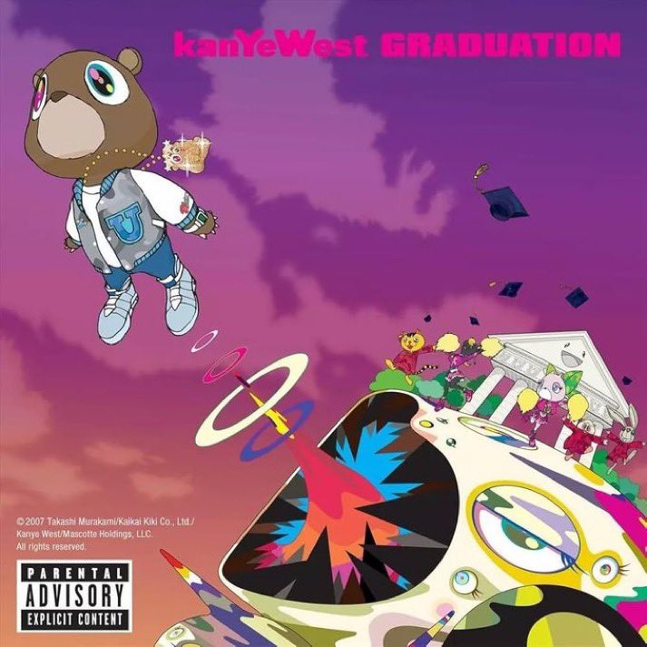 SaycheeseDGTL's tweet image. Kanye West’s “Graduation” album is the most streamed hip-hop album of 2025 with over 8 billion total streams.

It released in 2007 😬