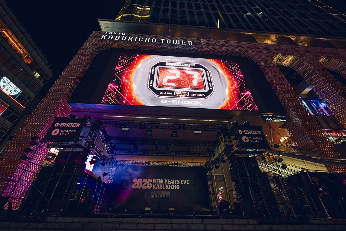 【イベントレポート】

歌舞伎町ならではの国際色豊かな年越しイベント 
「2026 NEW YEAR’S EVE KABUKICHO」開催レポート ✨

「新しい学校のリーダーズ」登場で会場騒然！ 歌舞伎町に集った約6,000人がニューイヤーをともに祝い大盛り上がり！
prtimes.jp/main/html/rd/p…