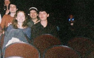 Sadie with 4 core watching finale episode together