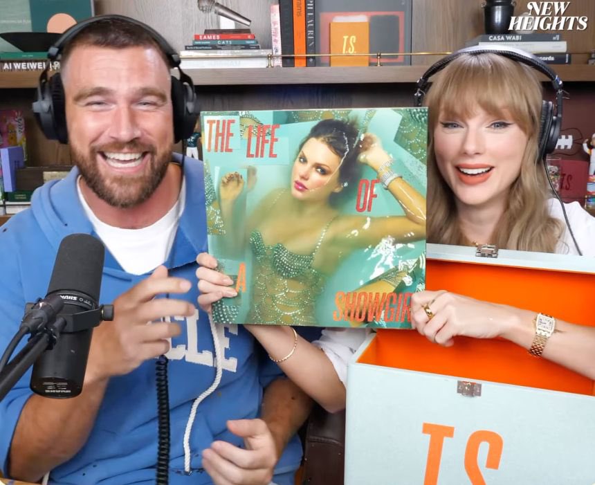 Taylor Swift was on the ‘New Heights’ podcast.