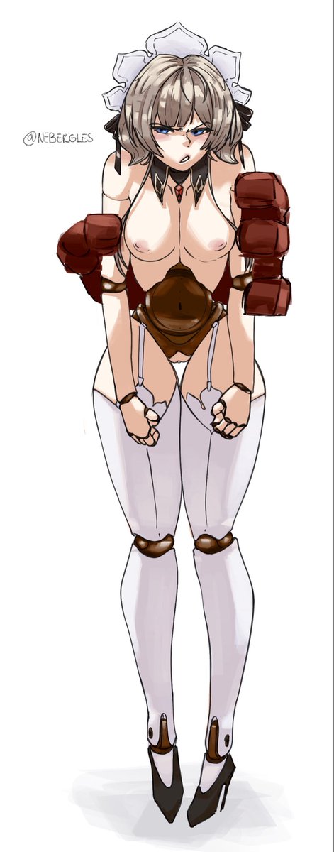 Sandrone from Genshin Impact, disassembled