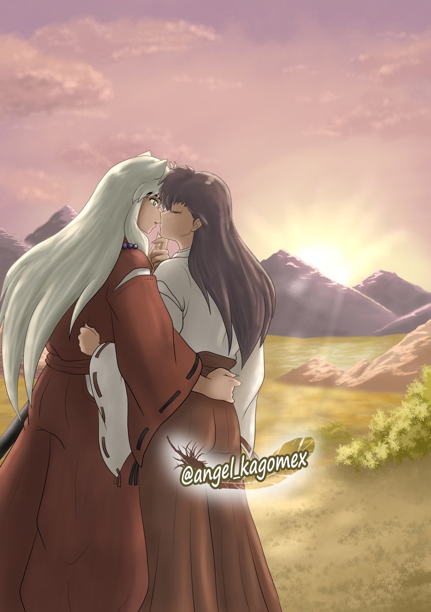 *New Years's Kiss*

the first kiss of the new year ^w^
#inuyasha #kagome