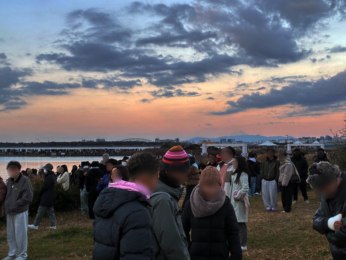 🎍新年あけましておめでとうございます🎍 今年の日の出は残念ながら