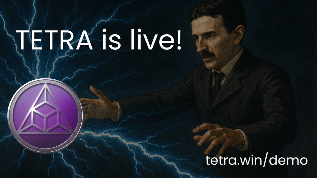 tetra.win/demo      TETRA is live.   Download now for free and explore crypto automation.