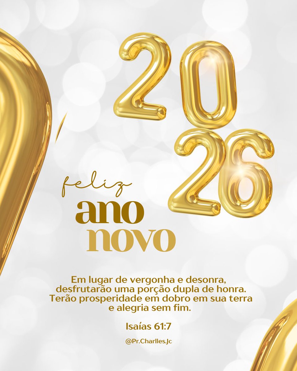 CHARLLESJC's tweet image. Feliz ano novo...🙏🏾🙌🏾❤️✝️🌍