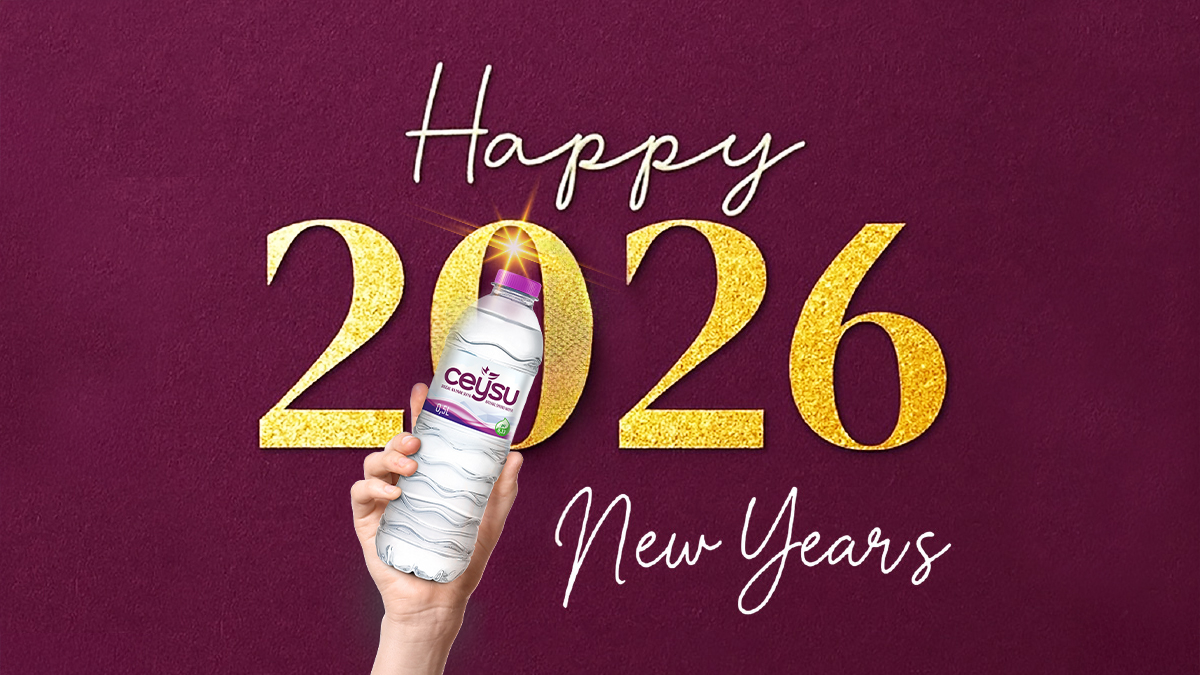 2026’ya tazelikle girdik 💧
Yeni yıl; yeni umutlar, sağlıklı başlangıçlar ve saf anlar demek.
Ceysu ile her yudumda doğallık, her günde ferahlık.
Mutlu yıllar!
#Ceysu #2026 #YeniYıl #SafSu #Doğallık