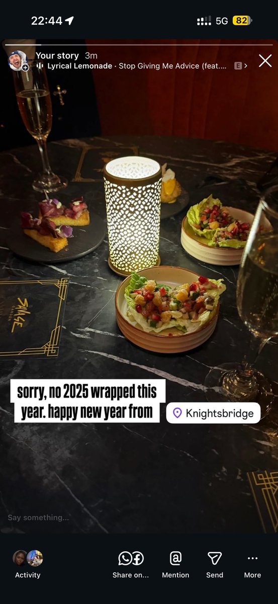 am i sick if i say i like women with mileage, or trips to knightsbridge? 

no jack harlow wrapped 2025 this year, stay tuned for next!