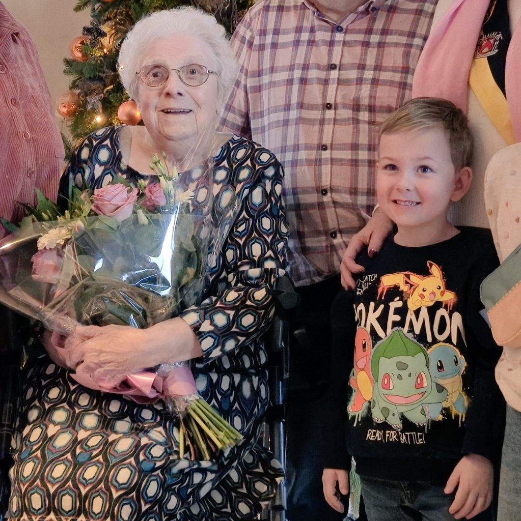 De laatste dag van het jaar is ook de droevigste. Vorige week mochten we nog haar 100e verjaardag vieren. Deze middag moesten we afscheid nemen. 💔