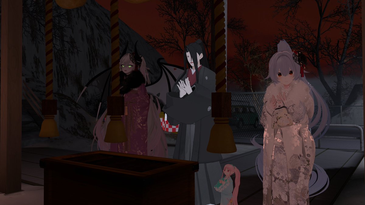 Kisara_kisaVRC's tweet photo. #カルデアVRC支部
フレンドと初詣！ 
おみくじピッタリやんと思った（blenderの項目）

投稿する垢もタグも間違えてたｗ https://t.co/3LvgW8YyGX