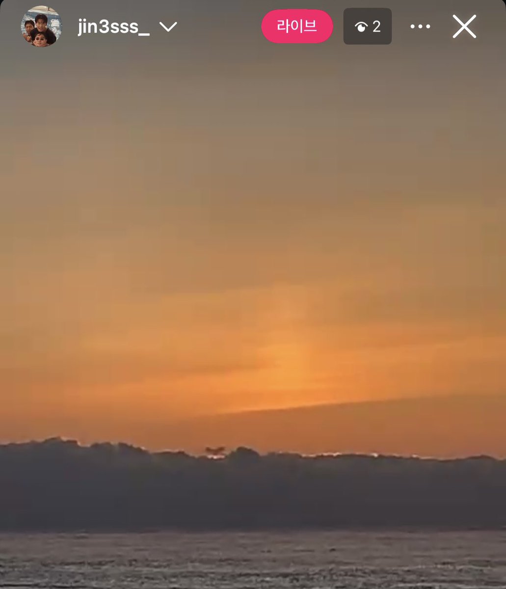 엉엉.. 속초가서 라방으로 일출 보여주는 뺀드맨이잇다