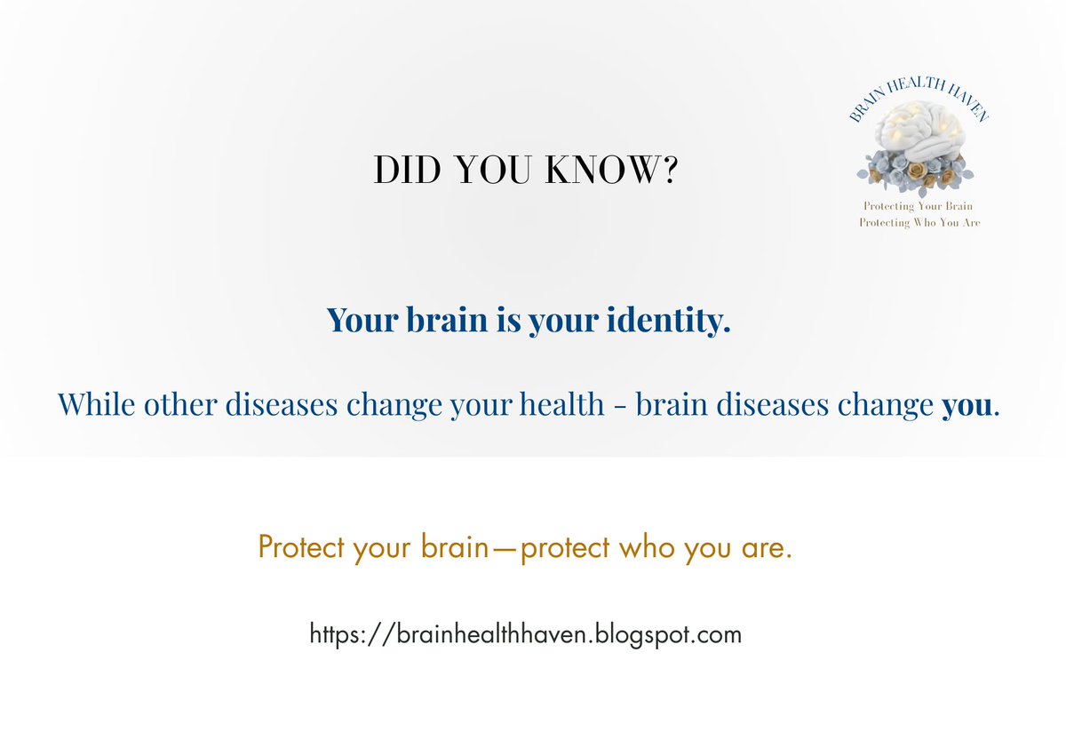 BrainHealthH's tweet image. Learn more about protecting your brain.
👉brainhealthhaven.blogspot.com