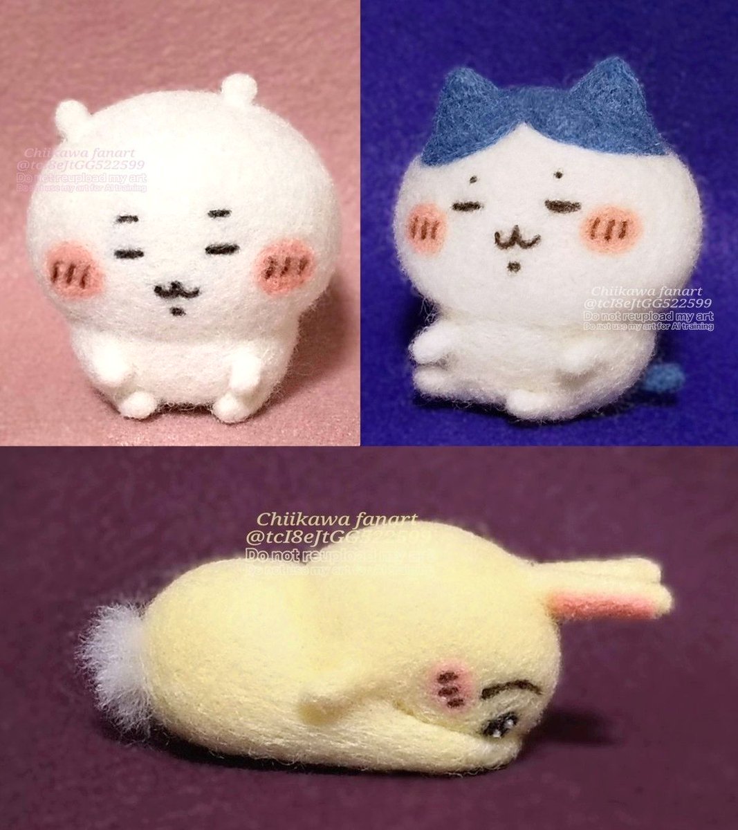 【三角】羊毛フェルトオーダー 🔰初心者向け／三角形の作り方【羊毛フェルト】needle felting