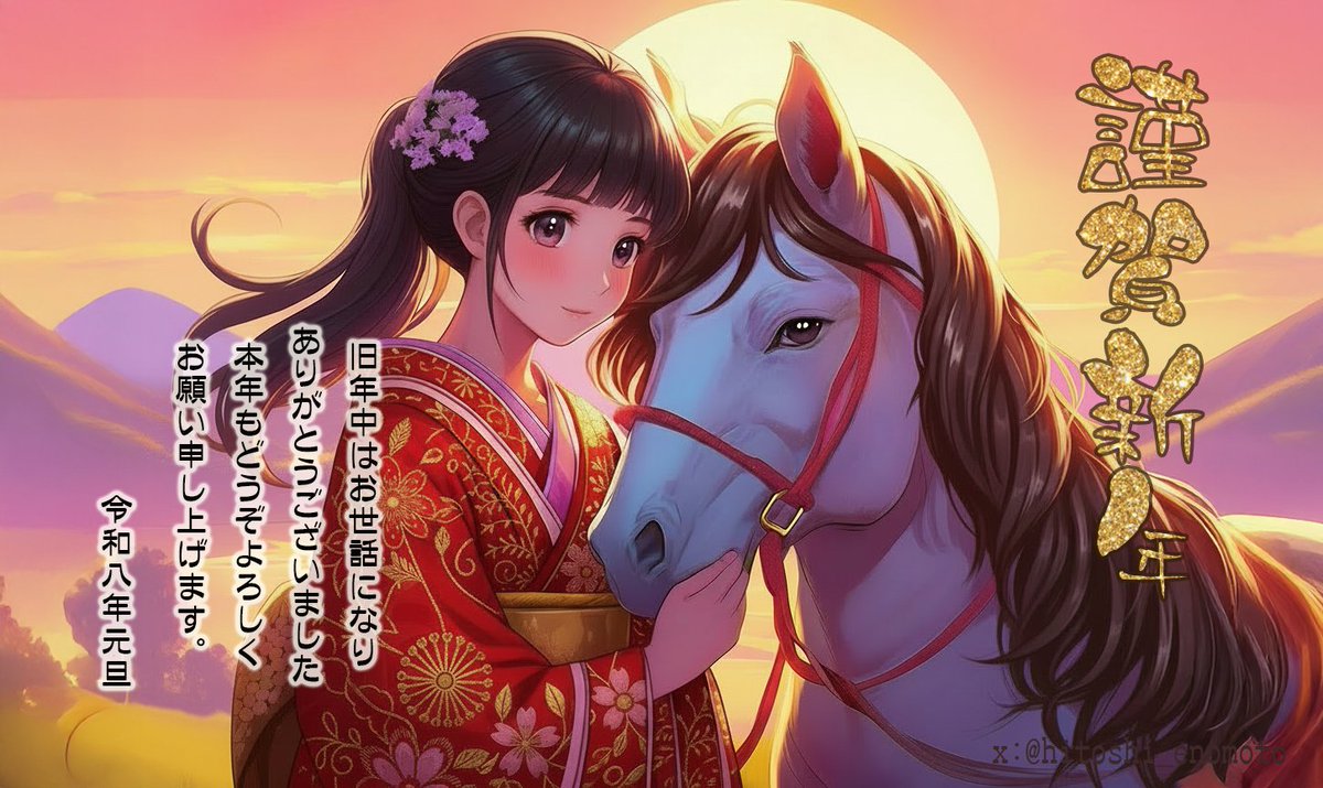 あけましておめでとうございます #年賀状