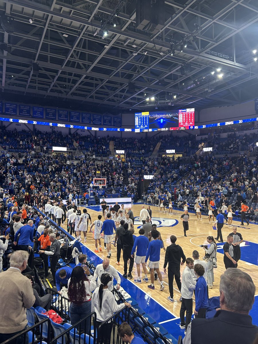 ROBBIE AVILA/QJ. BILLIKENS WIN THE CONFERENCE OPENER IN FRONT OF A HUGE CROWD. 13-1 (1-0). HAPPY NYE EVERYONE. WE ARE ON TO VCU.