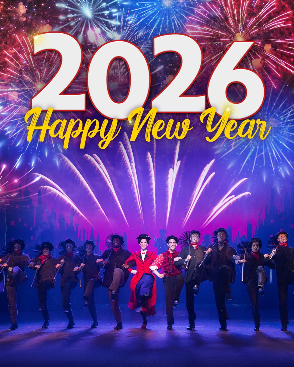 Steppin' into the #NewYear... 🎆 
#MaryPoppins