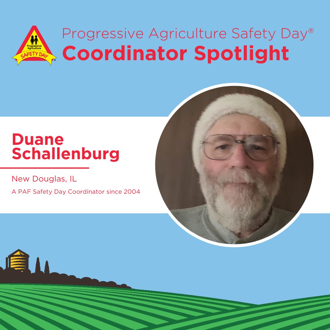 For 20+ years, Duane Schallenburg has delivered life-saving safety education to rural youth as a PAF Safety Day® coordinator. Read his Volunteer Spotlight as we close out 2025: progressive-agriculture.org/foundation-blo…