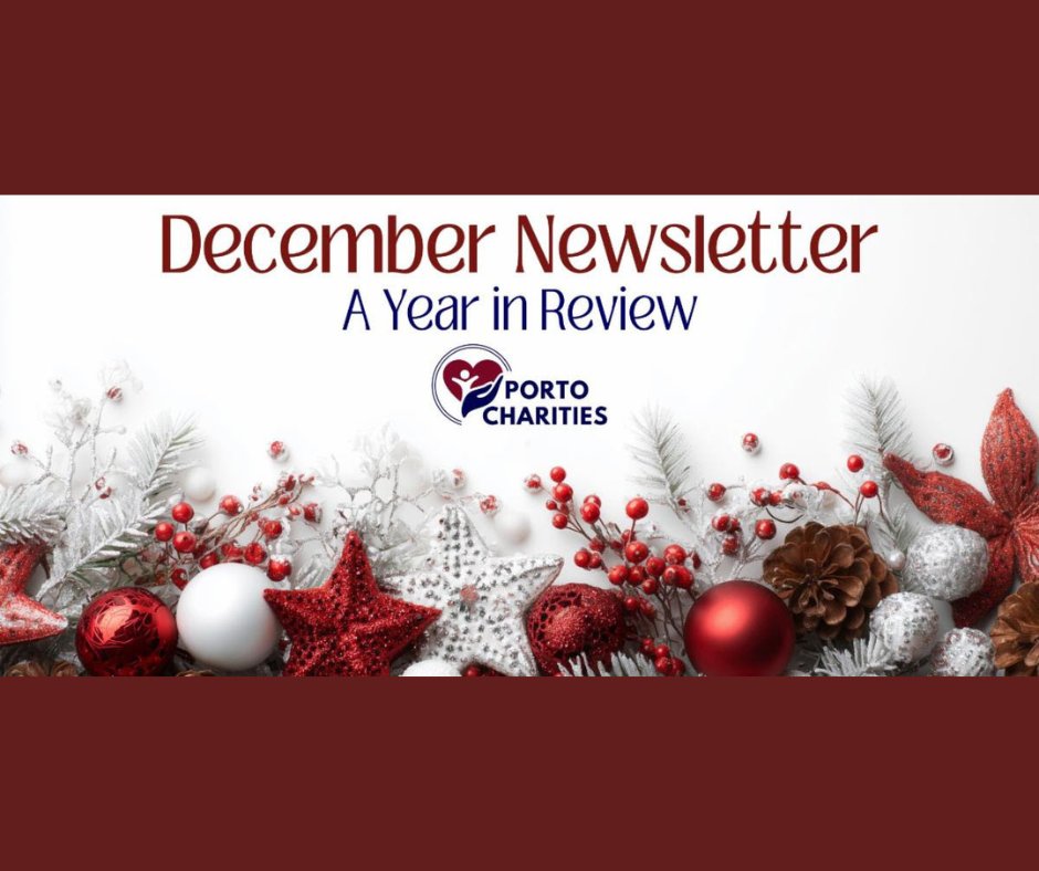 As we enter 2026, we are so grateful for your continued support of Porto Charities and our mission. Your generosity has made a tremendous difference in the lives of the individuals we serve. Read the full newsletter here: conta.cc/4phvPD0