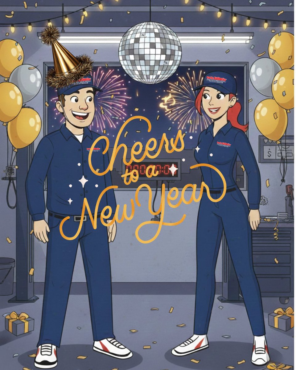 partsauthority's tweet image. Happy New Year! 🥂 

#theasnwerisyes #newyear2026 #carparts