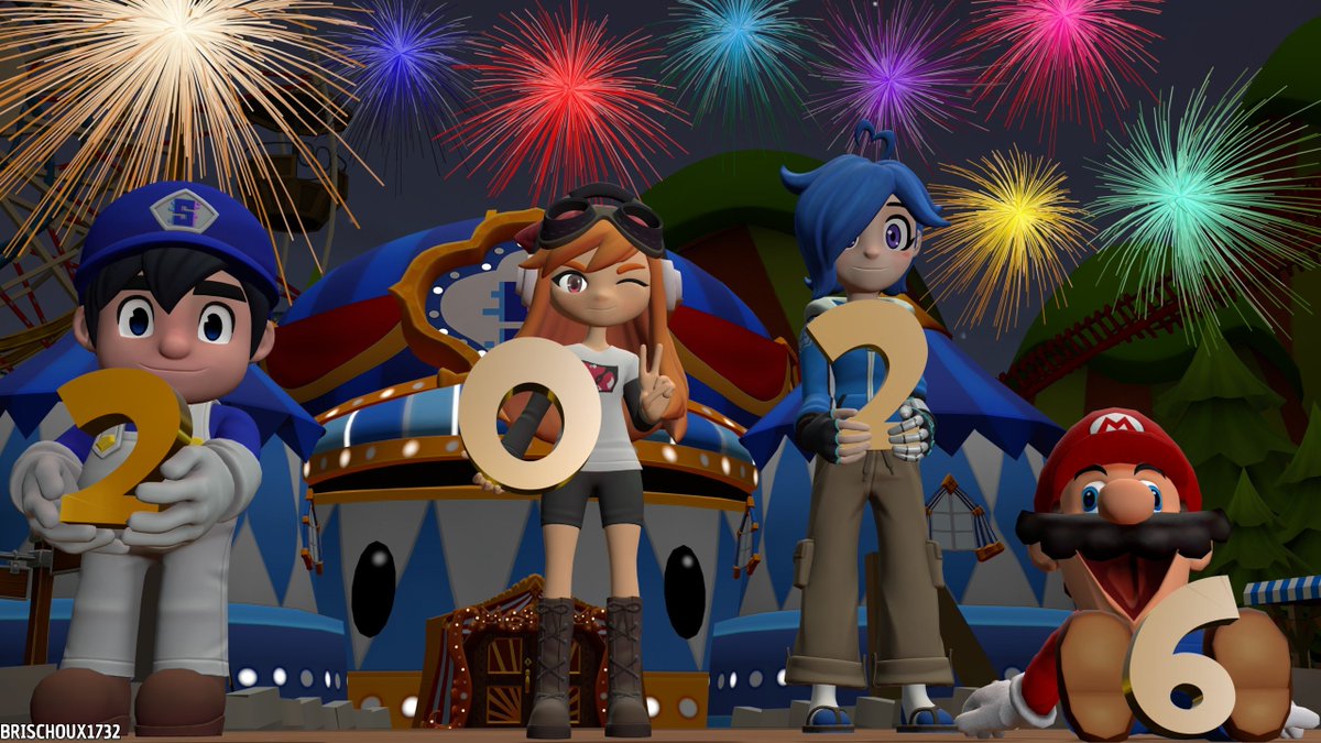 Happy New Year 2026 !

#smg4 #smg4fanart #smg4tari #smg4meggy #smg4mario #tari #meggy #HappyNewYear2026 #gmod