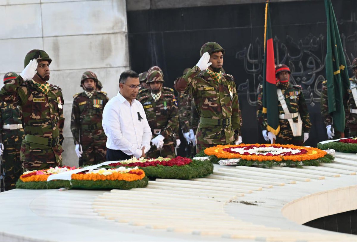 trahmanbnp's tweet photo. Yesterday, with a heart full of sorrow and gratitude, I laid my beloved mother, my first teacher in life, three-time Prime Minister Begum Khaleda Zia, to her final rest beside my father, Shaheed President Ziaur Rahman. The weight of her absence is immeasurable, but your presence, the Bangladeshi people's, has made this profound moment feel less alone. 

I am deeply moved by the outpouring of love from so many friends, neighbours, well-wishers, and families who came in their millions to honour her life and legacy. Seeing you all here, standing with our family through these most difficult hours, reminded me of something very precious: that she was not only a mother to me, but in many ways a mother of this nation.

I also wish to extend my heartfelt gratitude to the senior dignitaries of countries from the South Asian region who came here personally, and to those countries, diplomats and partners who shared their condolences with the family and party, with their deep respect and sympathy. Your gestures of condolence have touched our hearts profoundly. 

In this moment of personal loss, I cannot help but remember the ones I have lost before, my dear father, Shaheed President Ziaur Rahman, and my brother Arafat Rahman. And yet, to be surrounded here by so many who feel like family has been a source of comfort I never expected on a day like this. Today, at a time of greatest sorrow, I feel like this whole nation is my family.

My mother devoted her life to serving others, day after day, with relentless dedication. I feel the weight of that legacy, and I promise to honour it with humility and commitment. Where her journey paused, I will strive to continue her work to the people whose faith and love sustained her until her last breath.

May Allah grant her eternal peace, and may we find strength in the devotion she shared with us all.