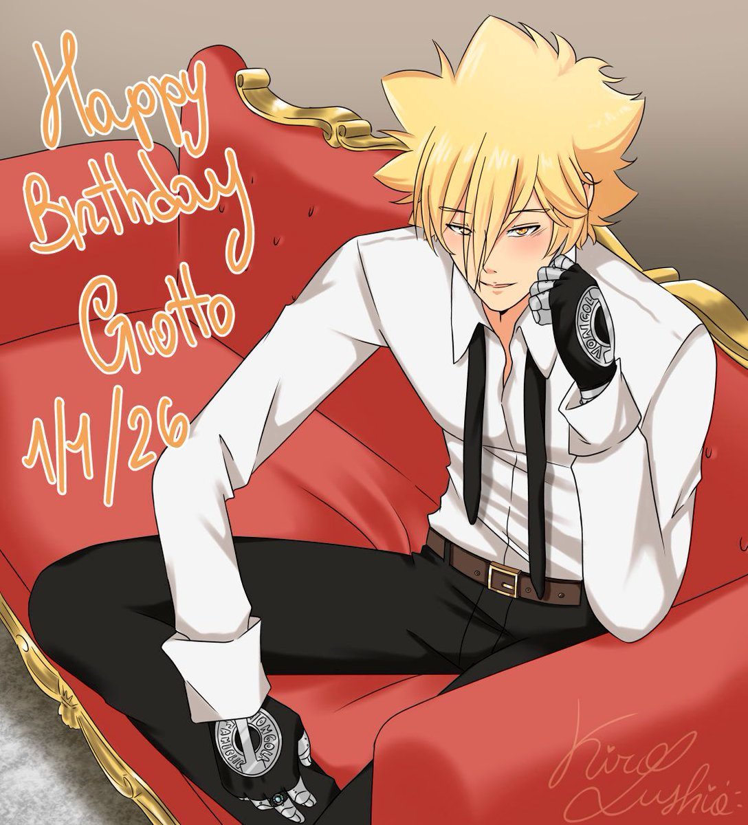 Happy New Year and Happy Birthday Giotto 🤍🤍🤍 This year is a