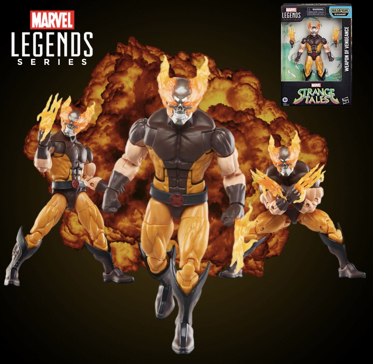 🚨 IN-STOCK on Amazon 🚨 Marvel Legends Strange Tales Wave