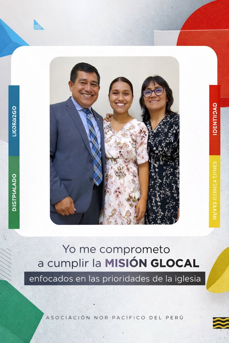 cesarterronesm's tweet photo. Al iniciar el 2026, junto a mi familia asumimos el llamado de servir con #Identidad en Cristo, perdonando, #Liderando con integridad, formando #NuevasGeneraciones y haciendo #Discípulos, confiando en la dirección de Dios para cumplir la misión.
#Prioridades #Mision #ANoP https://t.co/VWPU0NmN8N
